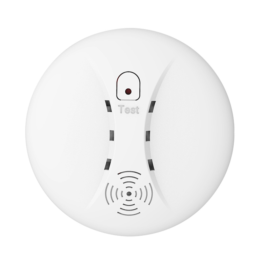 Household independent wireless smoke alarm smoke detector for fire commercial induction detection