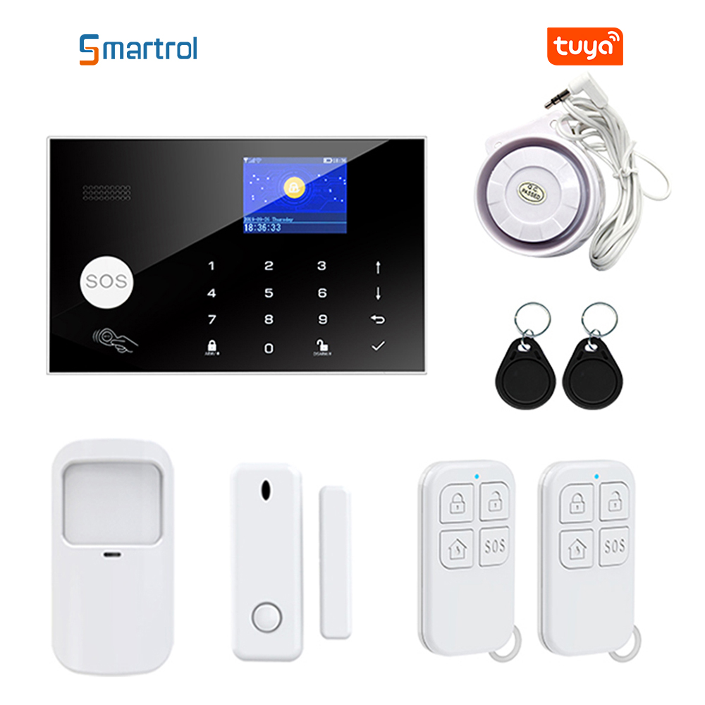 ZX-G30/G34 Tuya Wireless WiFi+GSM Alarm System